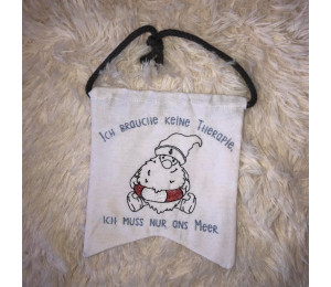 Stickserie ITH - Seebär Gnome Wimpel